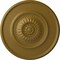Ekena Millwork Wigan Ceiling Medallion, Hand-Painted Gold, 29 3/4"OD x 1 1/2"P CM29WGGLS - alternate 1
